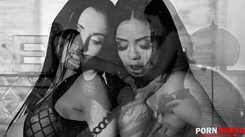 Latina Lesbo Sub Canela Skin Gets Dominated by Male & Female Doms Together GP1820