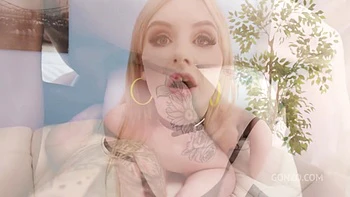 FIRST TIME TAP-Filthy Cum Slut Baby Kxtten Gets All Holes Slammed