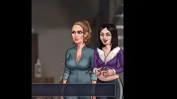 Summertime Saga[0.20.8] | Russian teen girlfriend with a delicious ass and hot tits successfully impregnated by boyfriend's big cock | My sexiest gameplay moments | Part #43