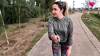 Katrina Van In Van - Girl On Roller Skates Sucks Big Dick