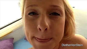 Busty Lilith Lee POV Handjob and Cumshot on Giant Tits