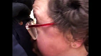 Granny Blowjob in Park - Outdoor Taboo Family Fun