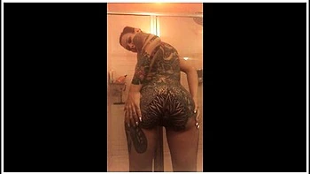 Dirty Slut Takes A Steaming Hot Shower With Darcy Diamond