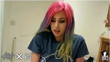 Suicide Girl Emo Goth Alt Grunge Tumblr Striptease Music Video - Emmaleigh