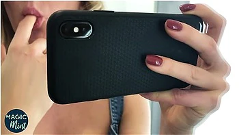 Blonde Teen Fingering In Shoping Mall And Blowjob