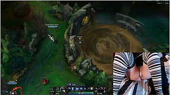 Blitzcrank And Toy Are Torturing Me . . League Of Legends #22 Luna With Gamer Girl