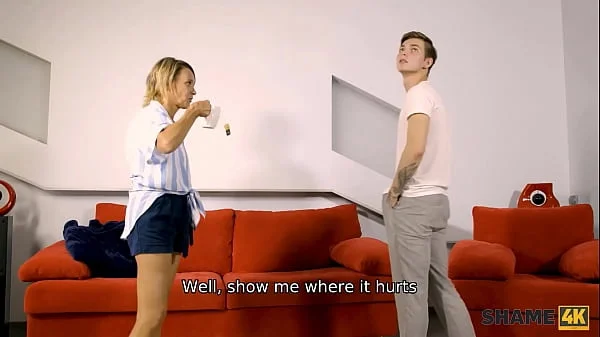 SHAME4K. Older doc agrees to look at the studs cock for medical reasons