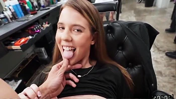 At The Hairsalon With Parker Ambrose And Lucky Anne