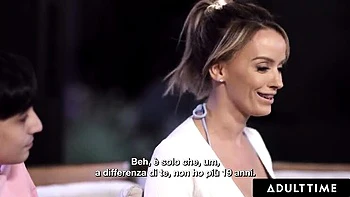 Pristine Edge MILF Fucked Hard By Stepson All Night - Italian Subtitles