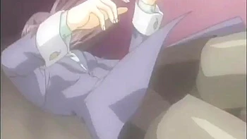 Cum covered japanese anime slut in fuck session gets banged