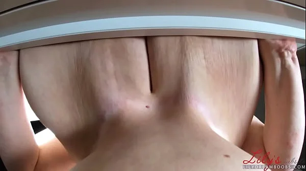 Dropping heavy tits on your face 4K