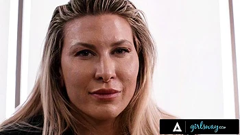 GIRLSWAY - Bossy Blonde MILF Ariel X Wants To Be DOMINATED By Kenna James During Job Interview