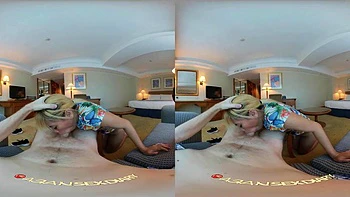 Hong Kong VR Sex: Blowjob, Cowgirl  Asian Porn