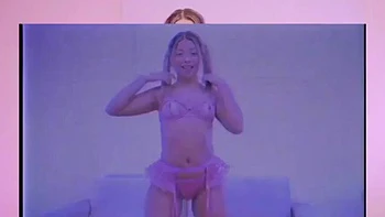 Beautiful and hot blonde with a big tail moaning and cumming, giving her pussy and very tasty spit to the gifted black guy: Porn