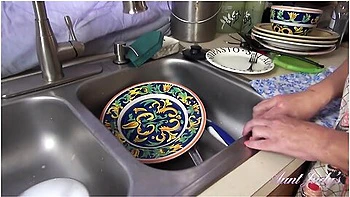 Aunt Judys - Judys - Your Busty Step- Grace Gives You A Handjob In The Kitchen (pov)