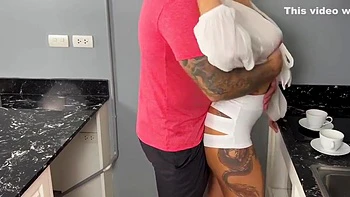 How Should You Greet Your Husband In The Morning Coffee And Sweet Ass Hotwife With Luna Berg