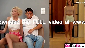 Stepsisters Share Hung Bf In A Trio With Zazie Skymm And Candee Licious