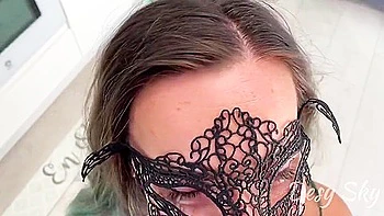 Housewife Booty Drilled In The Kitchen, Tit Screw And Creampie In Her Large Butt - Italian