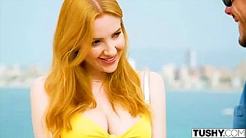 Amazingly Hot Beauty Red Oral Sex Scarlett Explores Her Anal Fan