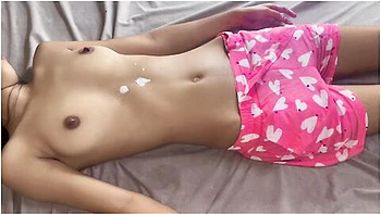 Stepsister Takes Body Massage When Her Parents Were Out Of The Town