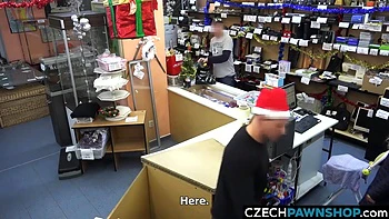 Czech Busty Blonde Needs To Pay The Rent