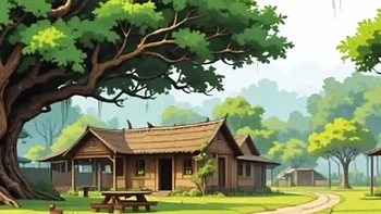 Busty Indian Girl Secret Affair - Cartoon Blowjob to Big Dick Boyfriend