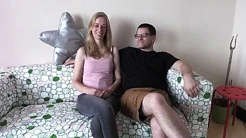 Skinny European Maria Gives Blowjob to Bernchen in HD Missionary