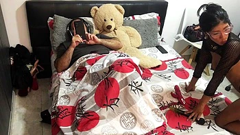 I masturbate next to my stepfather and he doesn t notice. by TatiMartin: Porn