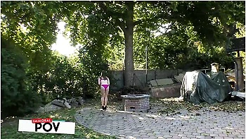 Alice Wayne Huge Natural Tits Redhead Cums On Thick Dick In Pov 4k