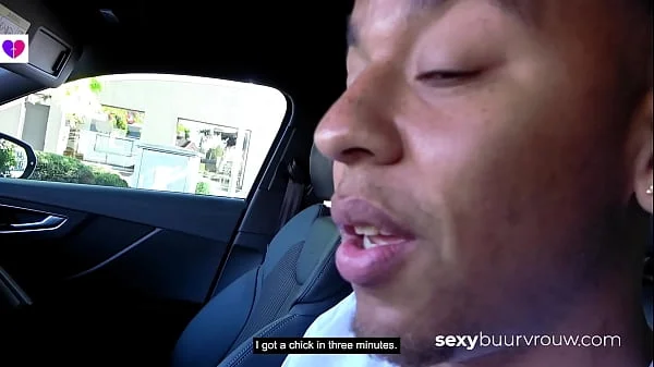 INTERRACIAL PUBLIC: Black Guy Fucks Teen In His Car: CHRYSTAL SINN (Holland Porn) - SEXYBUURVROUW.com
