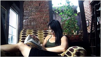 Dominatrix Mara As Reading Nanny Sitter With Quiet Time