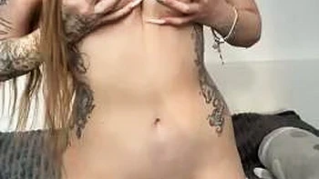 Adrianna Savu in lace undergarments with fake penis - greatest XXX porn!