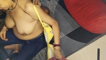 Indian Homemade Sex - Sarraju Fucks Stepmom with Big Nipples & Cum in Mouth