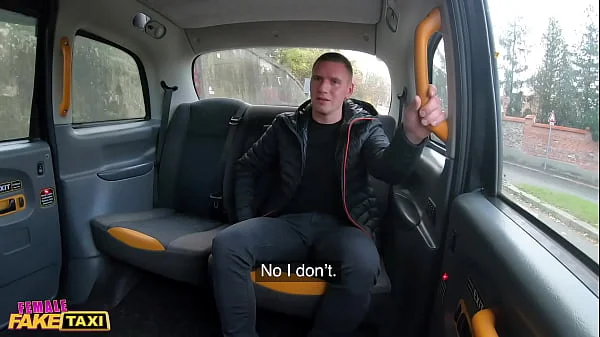 Female Fake Taxi Her Big natural boobs are on top form fucking a customer