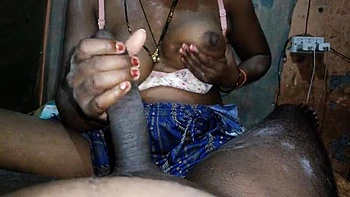 Indian Aunty Big Natural Tits Handjob - Step Nephew Homemade Sex Story