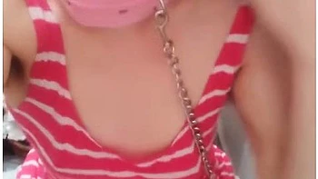 Hold My Bdsm Collar Leash While I Pee! Pissing Toilet Slutty Hairy Horny Pawg Camgirl Needs Our Help