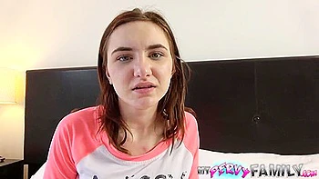 Cumming Inside My Stepsister While Stepmom Is In The Next Room With Andi James And Kelsey Kage