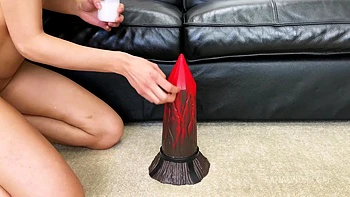 Francys Belle Testing The Handmade Impaler Size XL (With Additional