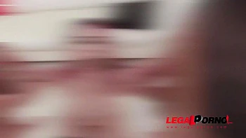 Curvy model Melina May assfucked 3on1 with Airtight DP & Piss