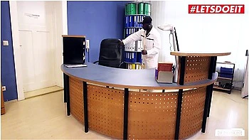 Huge Tits Secretary Manu Magnum Tries Bbc And Loves It