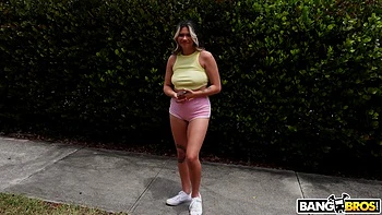 Kaia Is All Smiles All Tits