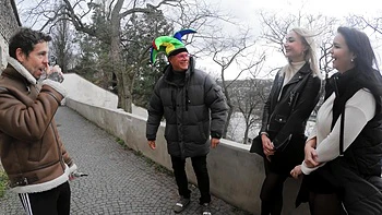 Group sex with dan, sofia, matt, venera, and dean in wild action