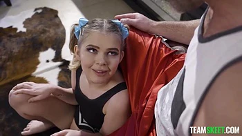 Charles Dera And Coco Lovelock - Trainer Charles Makes Coco Open Her Mouth So He Could Fuck Her Throat