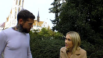 Blonde beauties Matt Bird and Sky Pierce get real in steamy pov action