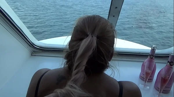 Fast doggystyle on a cruise