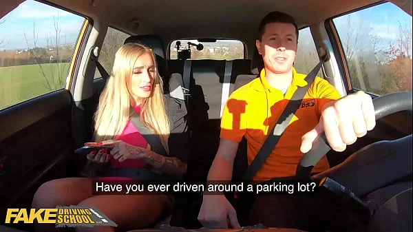 FakeDrivingSchool Daisy Lee thinks Blowjob Lessons Are More Fun