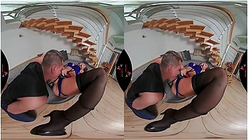 Restrained Tiffany Tried To Be Good