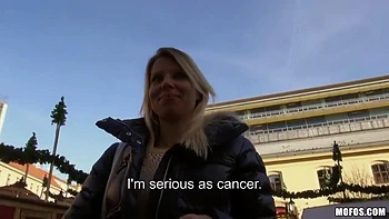 This Beautiful Blonde Is Going To Fuck This Guy