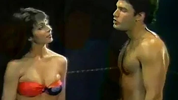 Oily Sex in a Wrestling ring BW B ft. Robin Cannes: Blowjob, Cowgirl  Licking Porn