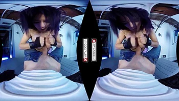 Vitual realty sexy babe: Blowjob, Vr  Virtual Reality VR Porn